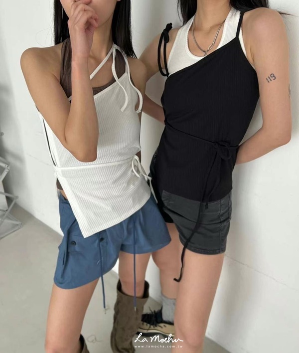 抽繩扣環工作短褲